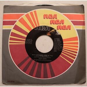 Jack Jones 45 RPM With One More Look At You / Try It Again RCA